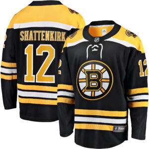 Men's Fanatics Branded Kevin Shattenkirk Black Boston Bruins Home Breakaway Jersey