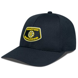 Men's Levelwear Black Boston Bruins Retro Skylight Zephyr Adjustable Hat